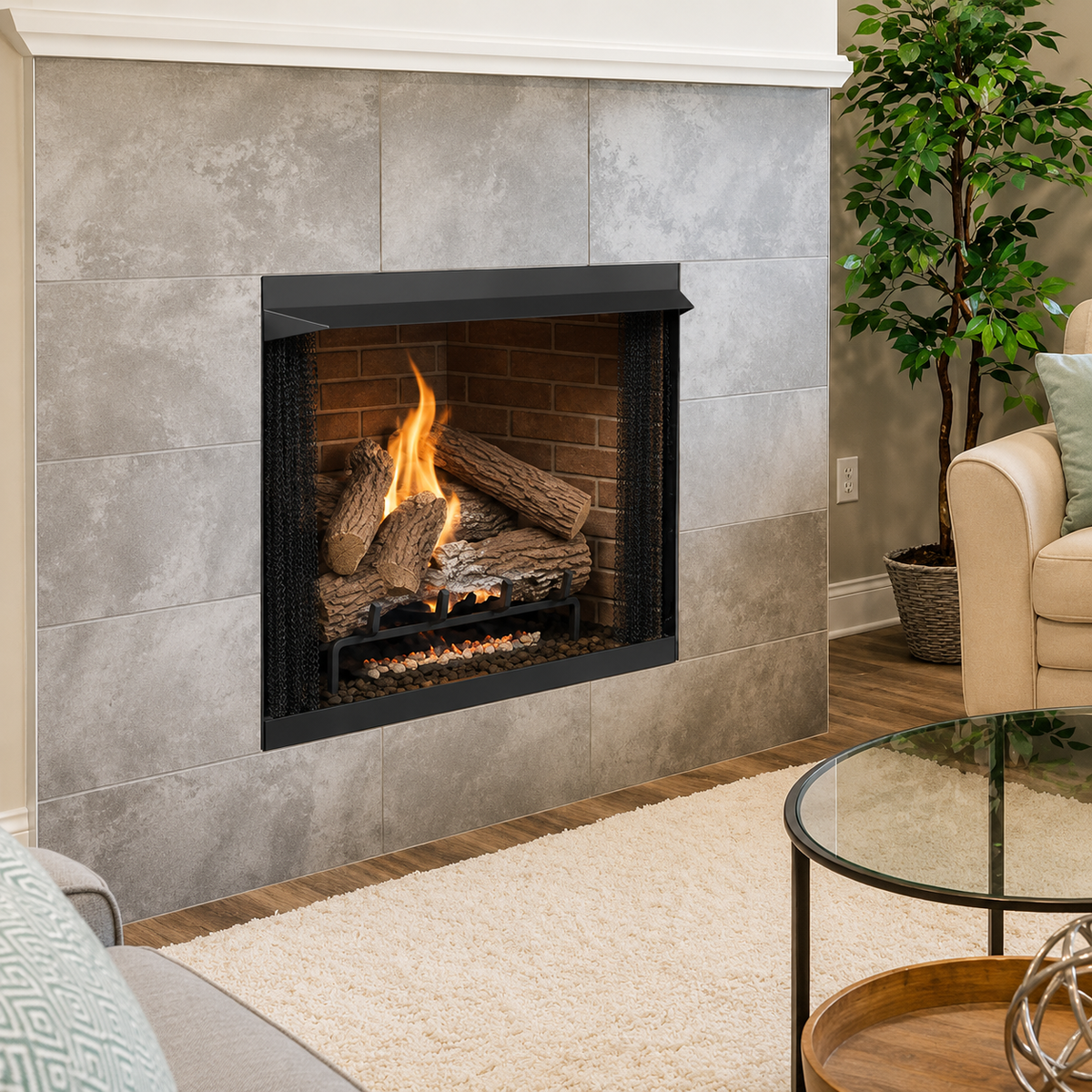 Superior VRT3136 36" Traditional Vent Free Firebox with Liner