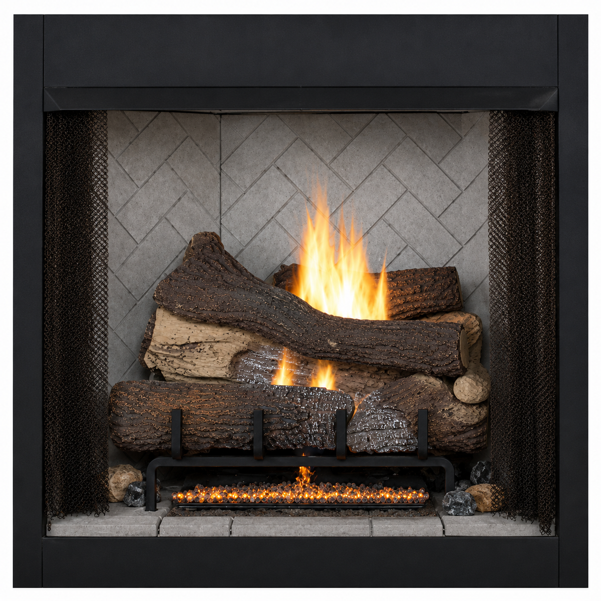 Superior VRT4542 42" Traditional Vent Free Firebox With Refractory Panels