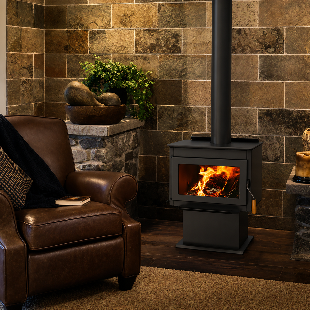 Superior WXS2021WSS 26" High-Efficiency EPA Certified Freestanding Wood Stove