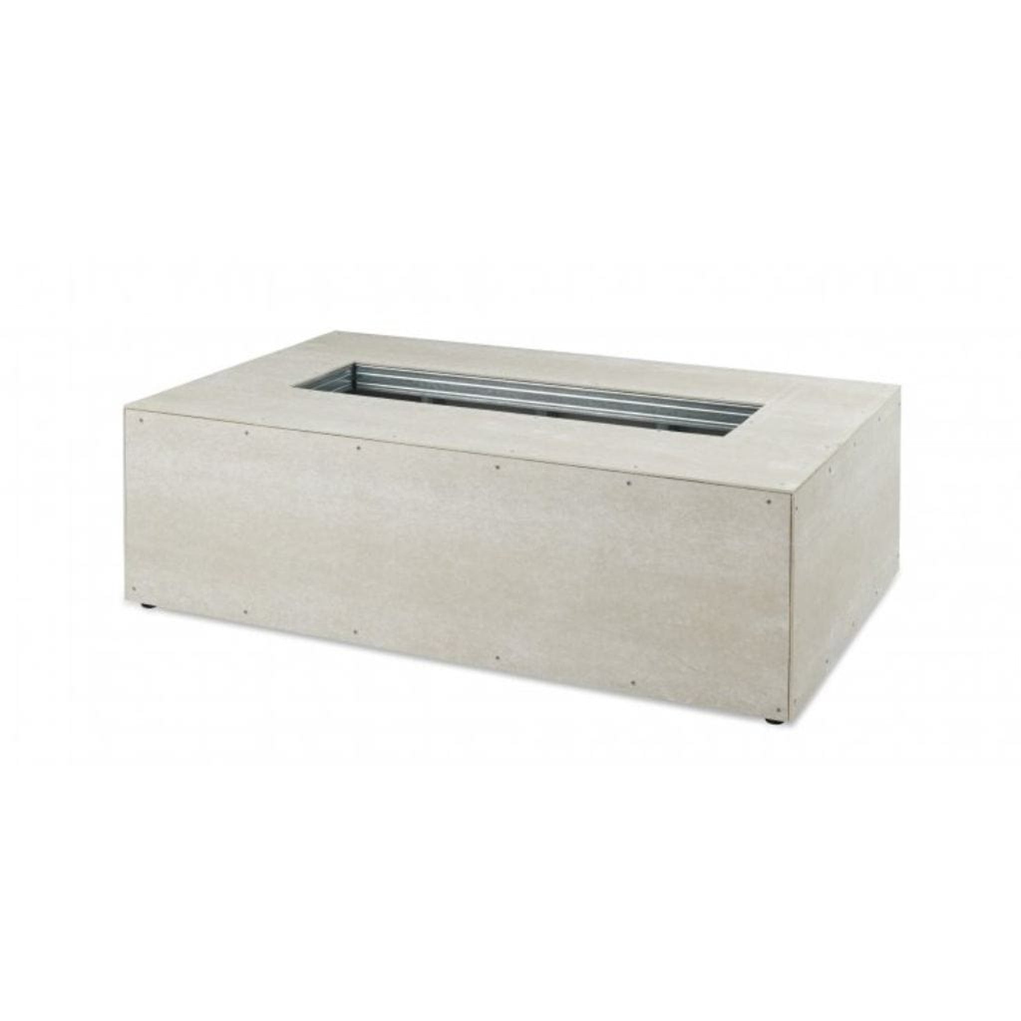 The Outdoor GreatRoom Company 96" Linear Ready-to-Finish Base for Fire Pit Table
