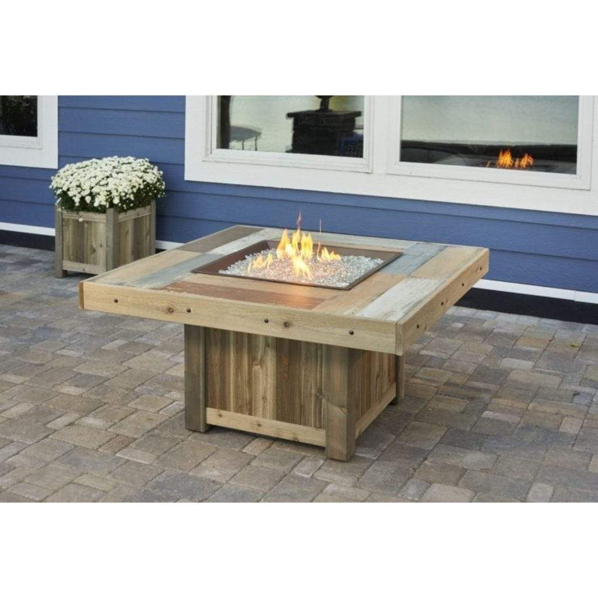 The Outdoor GreatRoom Company 24" Crystal Fire Plus Square Stainless Steel Burner