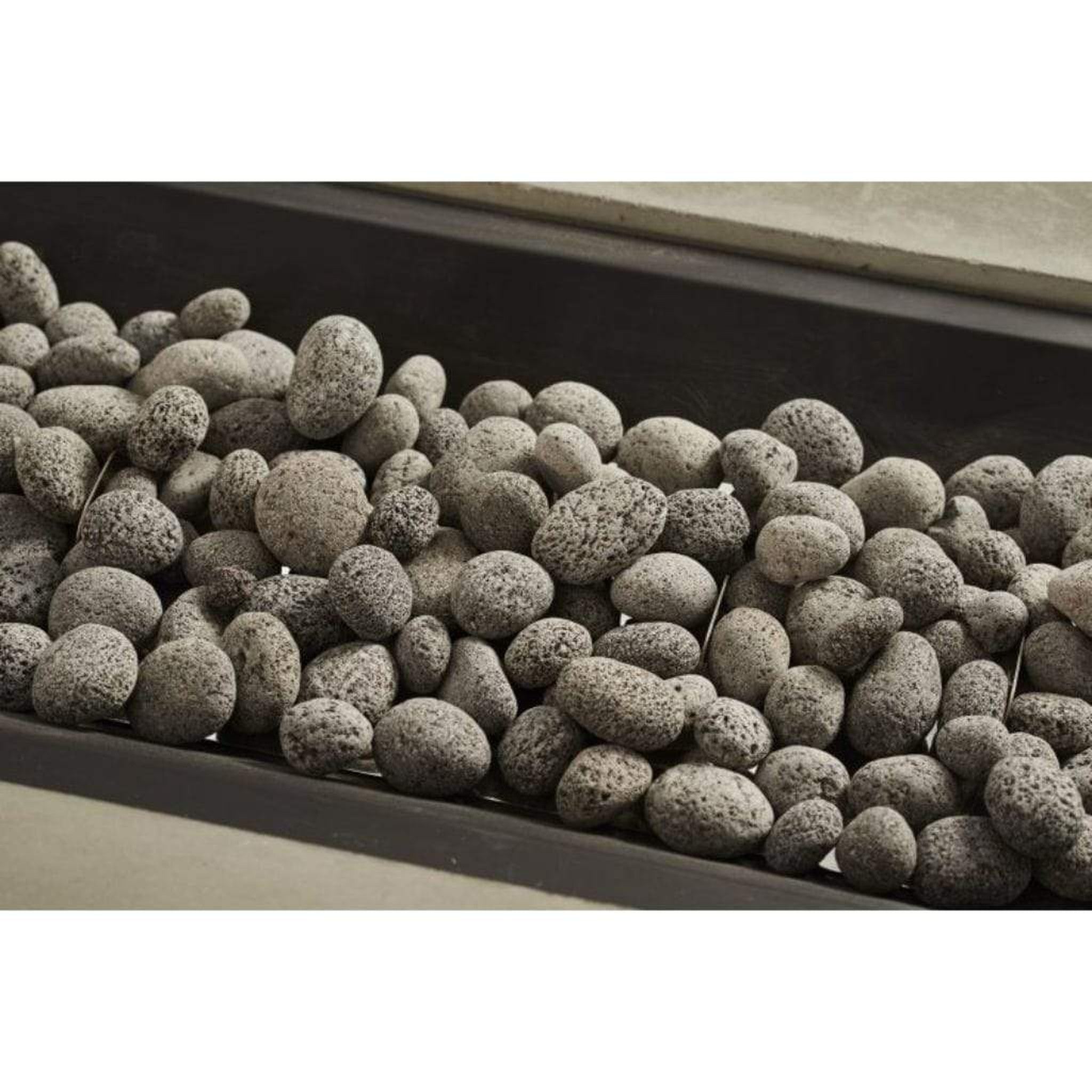 The Outdoor GreatRoom Company Tumbled Lava Rock – Three 5 lb Bags for Fire Pits