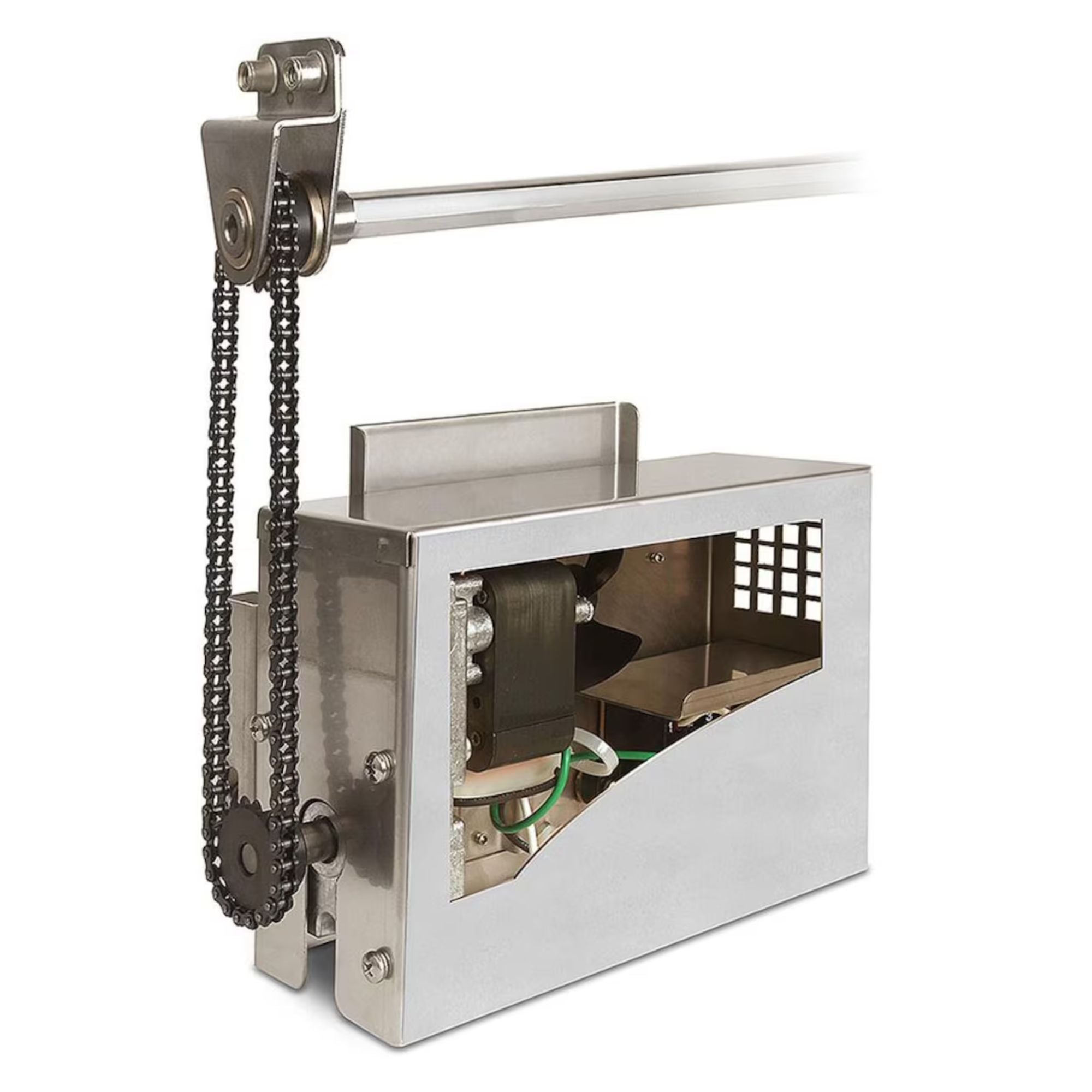 Alfresco 30-Inch Stainless Steel Freestanding Gas Grill w/ Rotisserie in Matte Signal White