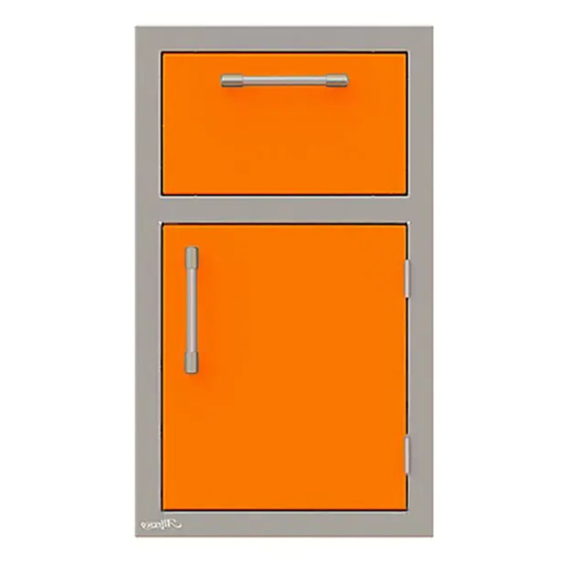 Alfresco 17-Inch Stainless Steel Right-Hinged Door & Paper Towel Holder Combo