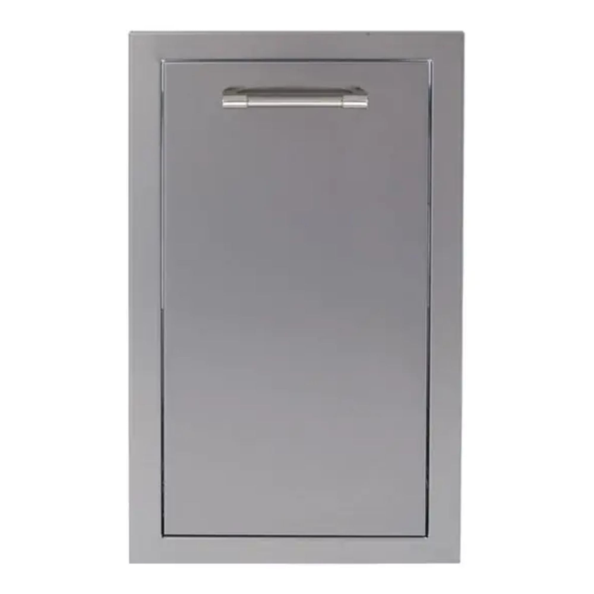 Alfresco 15-Inch Stainless Steel Soft-Close Roll-Out Trash Center