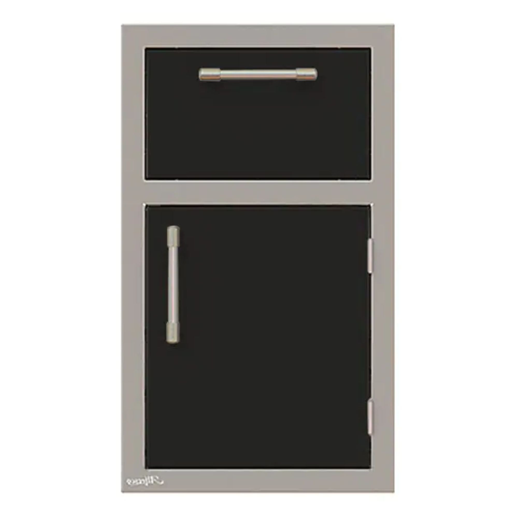 Alfresco 17-Inch Stainless Steel Right-Hinged Door & Paper Towel Holder Combo