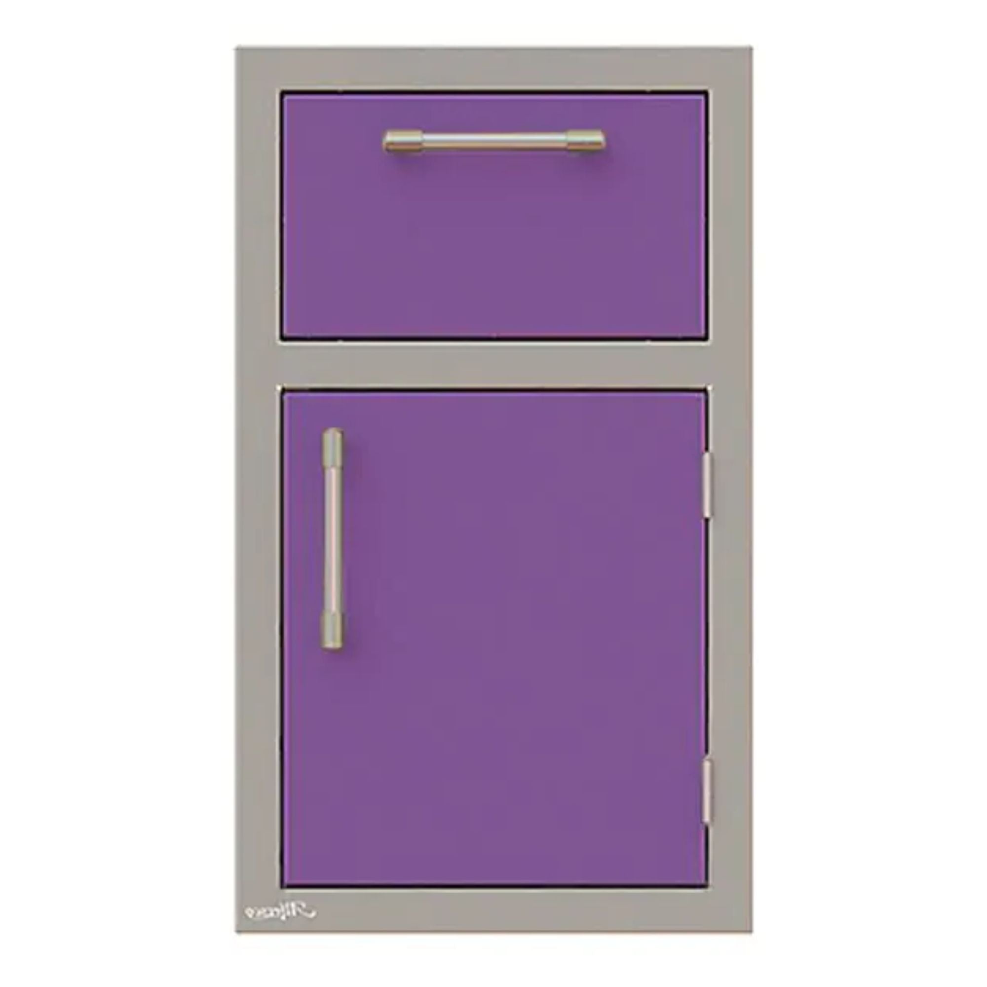 Alfresco 17-Inch Stainless Steel Right-Hinged Door & Paper Towel Holder Combo