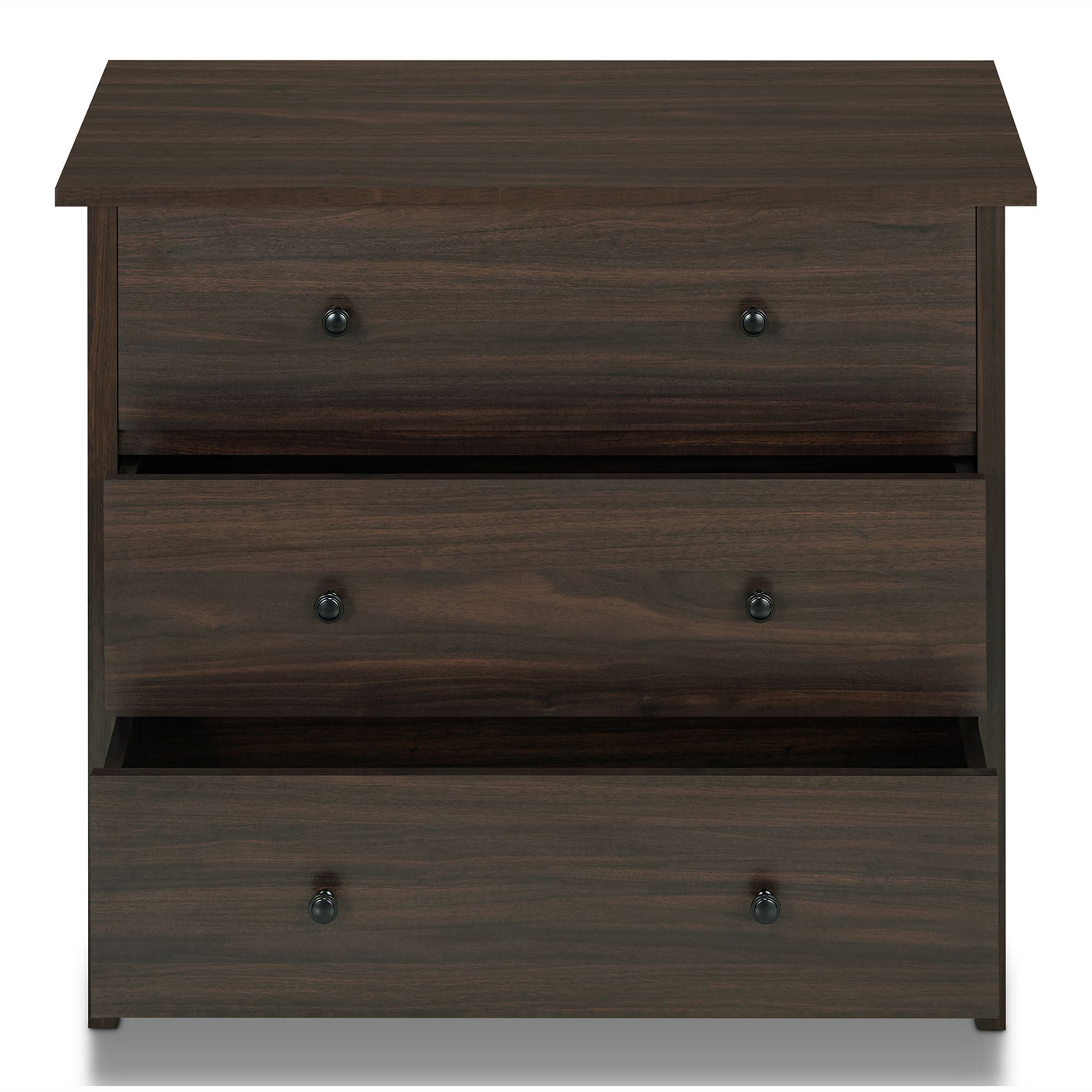 Zillett 3-Drawer Chest in Wenge
