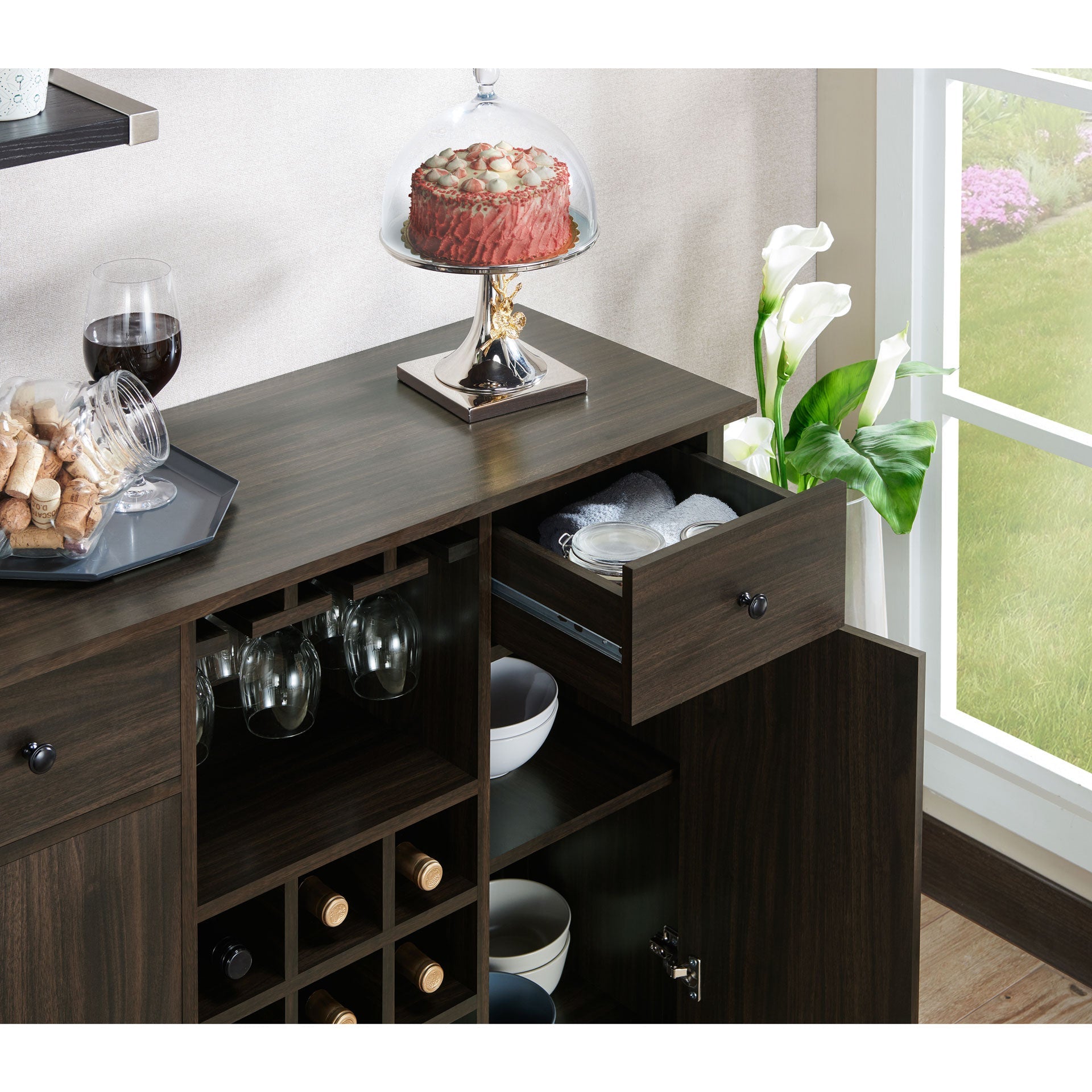 Claus Multi-Storage Buffet Table