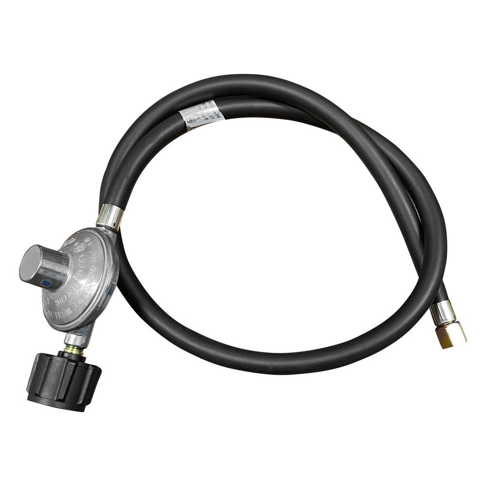 American Fire Glass Fire Pit Propane Installation Kit with Chrome Key Valve