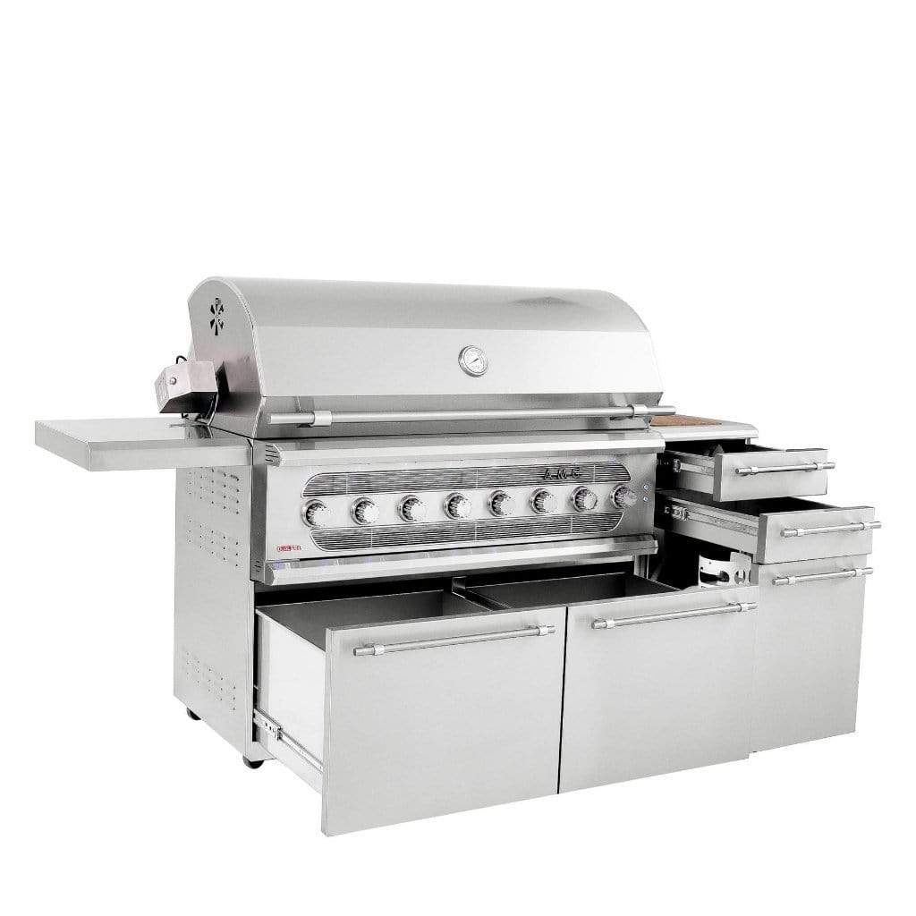 Summerset - Muscle Series 54" Freestanding Hybrid Grill