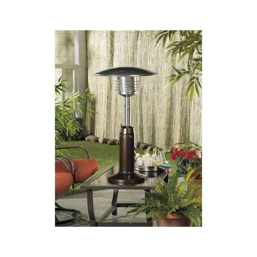38" Bronze Gold Portable Hammered Finish Heater - AZ Patio Heaters