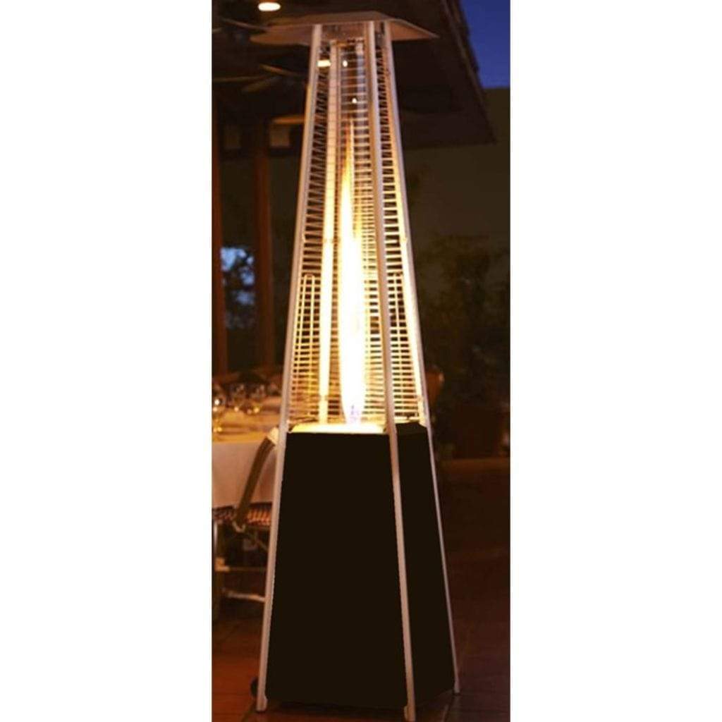 87" Bronze Residential Hammered Glass Tube Patio Heater 40000 BTU's - AZ Patio Heaters
