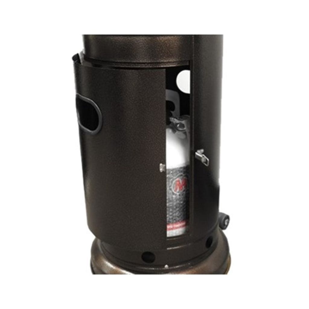 87" Hammered Patio Heater With Table - AZ Patio Heaters