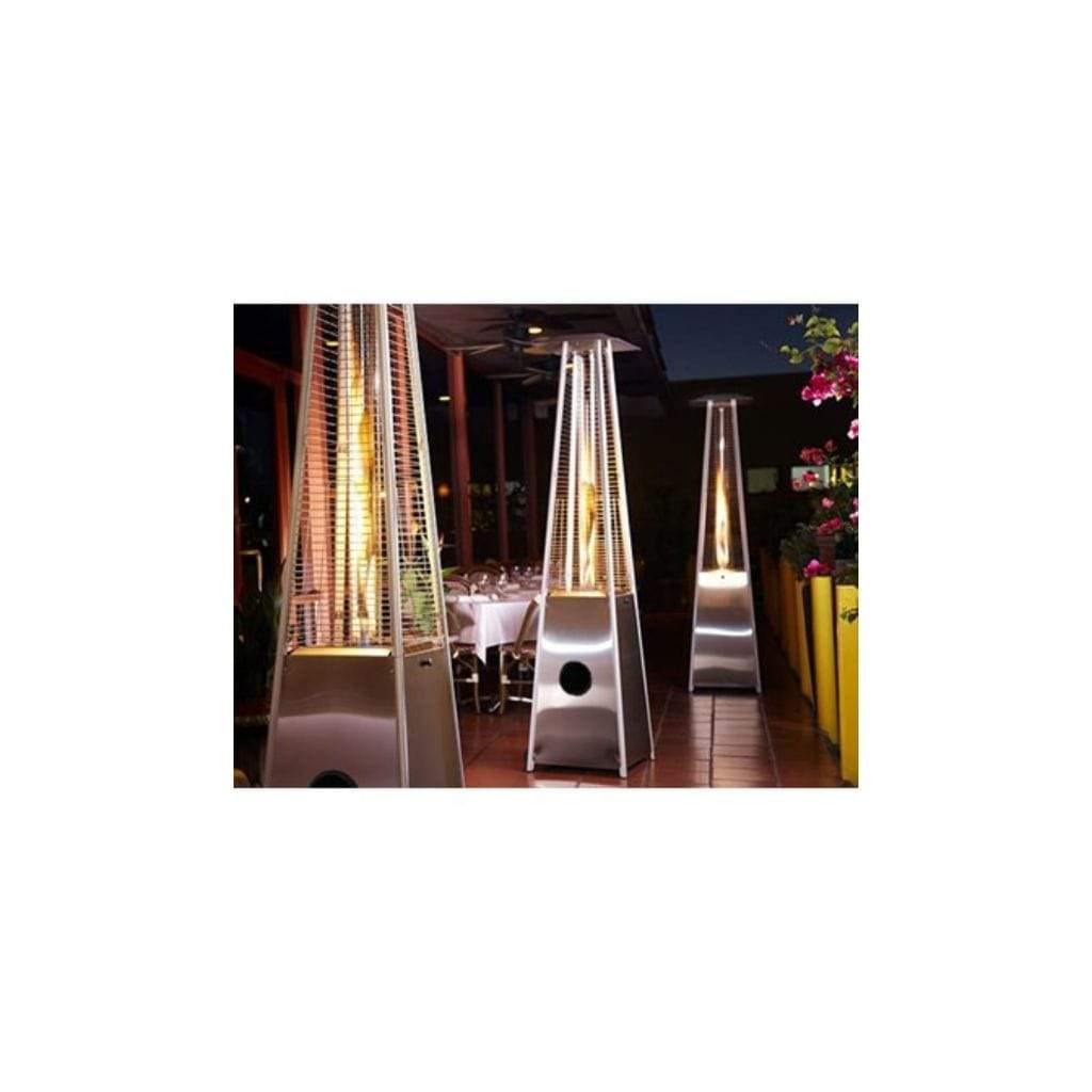 91" Stainless Steel Residential Glass Tube Patio Heater 40000 BTU's - AZ Patio Heaters