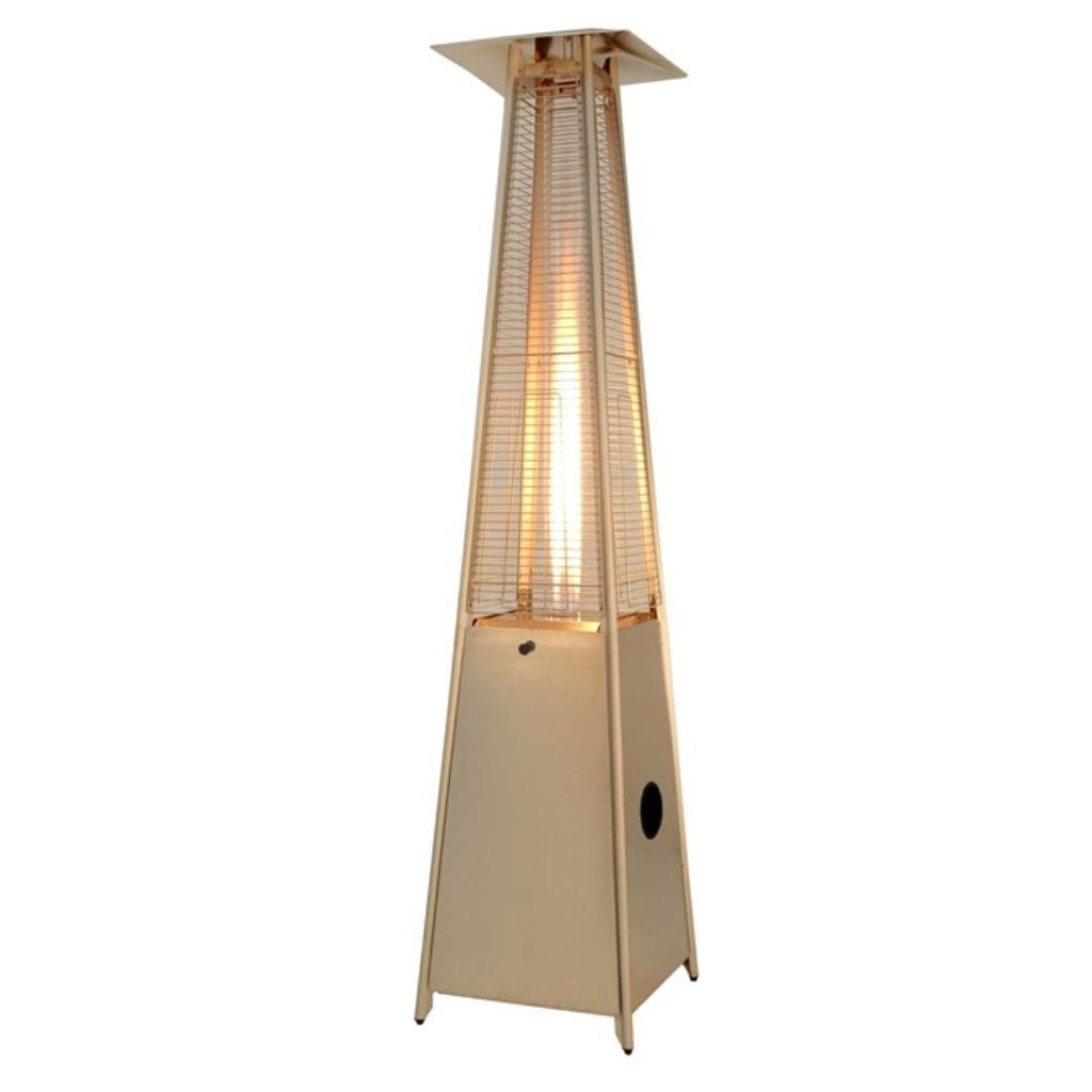 91" Stainless Steel Residential Glass Tube Patio Heater 40000 BTU's - AZ Patio Heaters