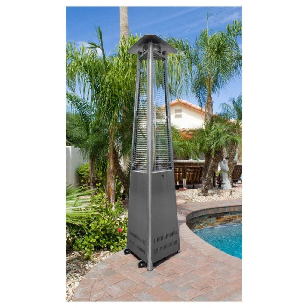 94" Stainless Steel Commercial Glass Tube Patio Heater - AZ Patio Heaters