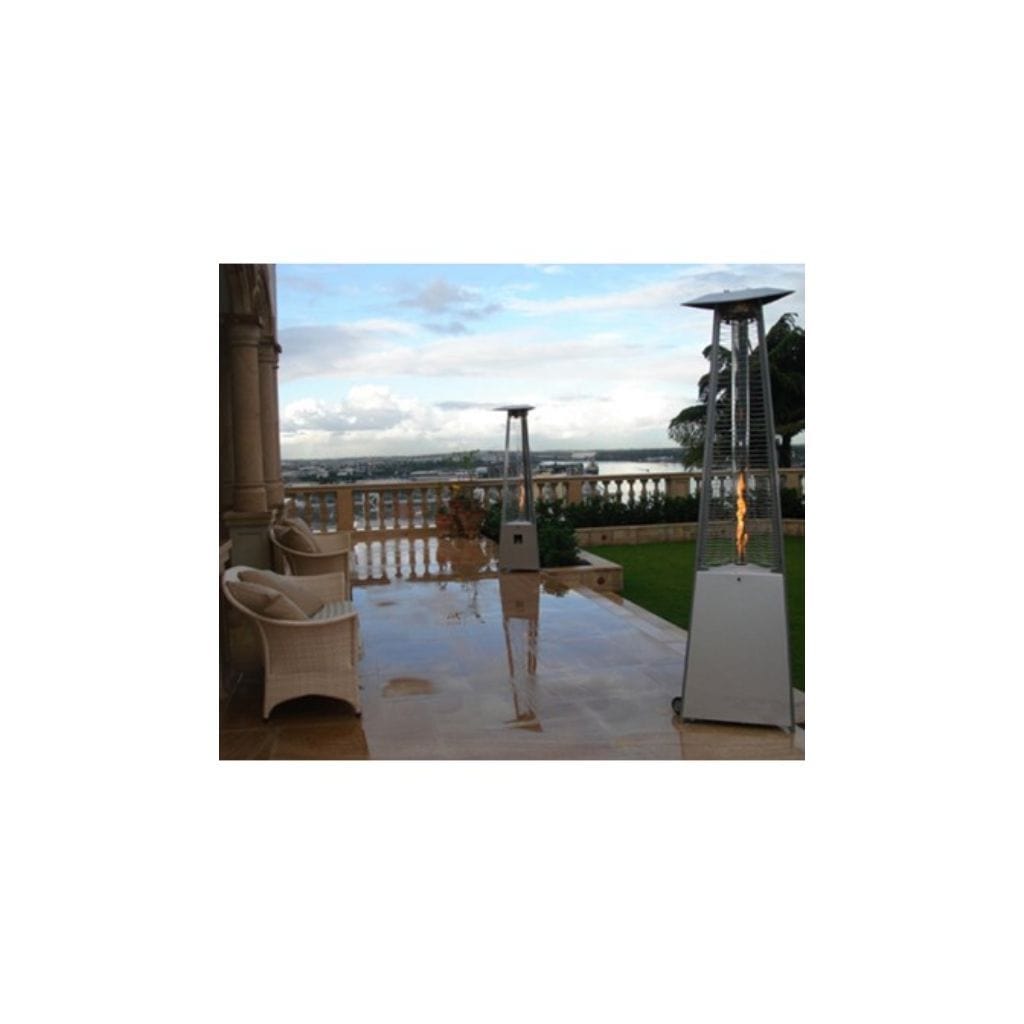 94" Stainless Steel Commercial Glass Tube Patio Heater - AZ Patio Heaters