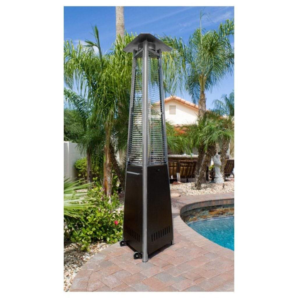 Commercial Natural Gas Bronze Glass Tube Heater - AZ Patio Heaters