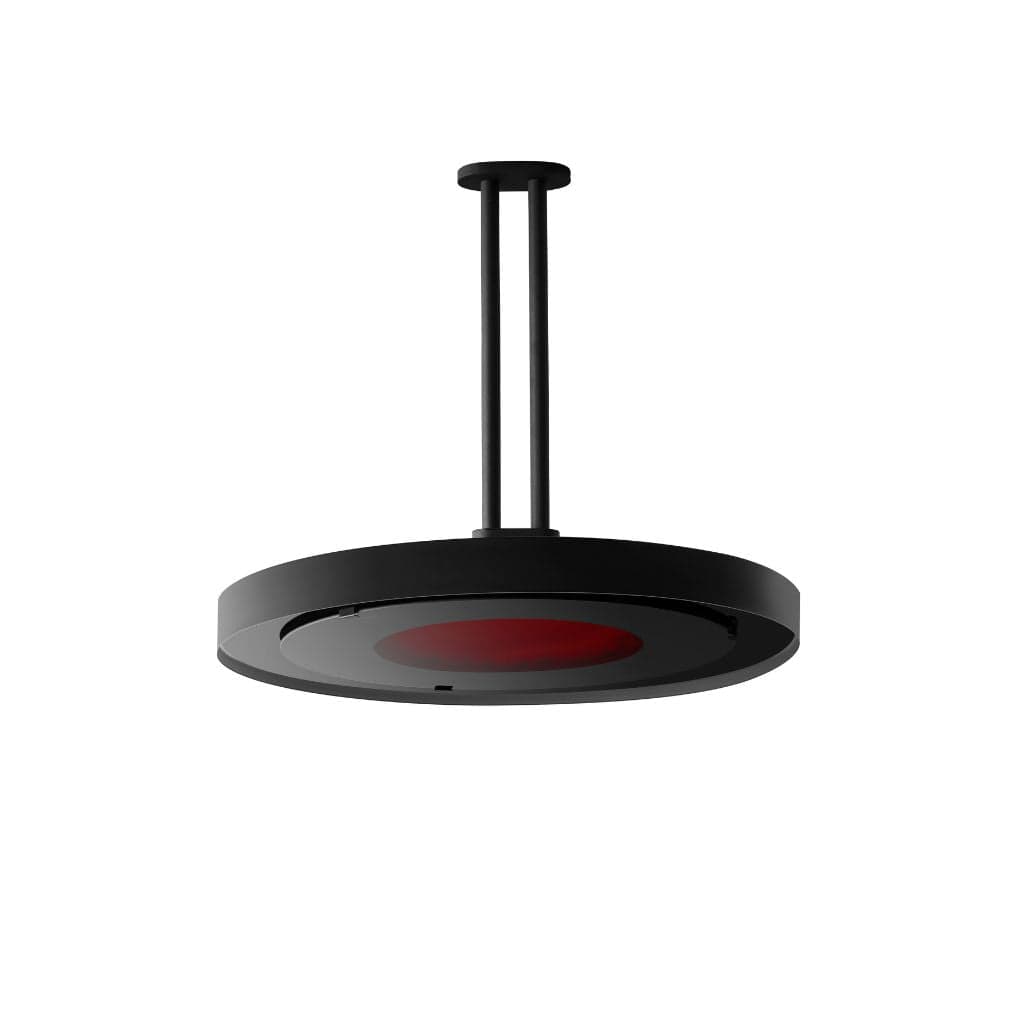 Bromic Heating - 24" Twin Straight Ceiling Mount Pole for Eclipse Smart-Heat Electric Pendant Heater