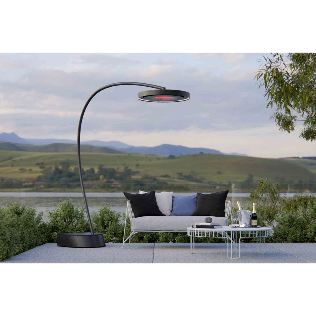 Bromic Heating - 28" Eclipse Smart-Heat 2900 Watt Freestanding Electric Portable Heater w/ Dimmer Control