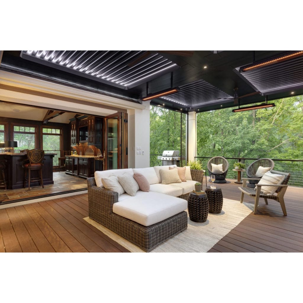 Bromic Heating - 44" Tungsten Smart-Heat 2000 Watt Electric Patio Heater