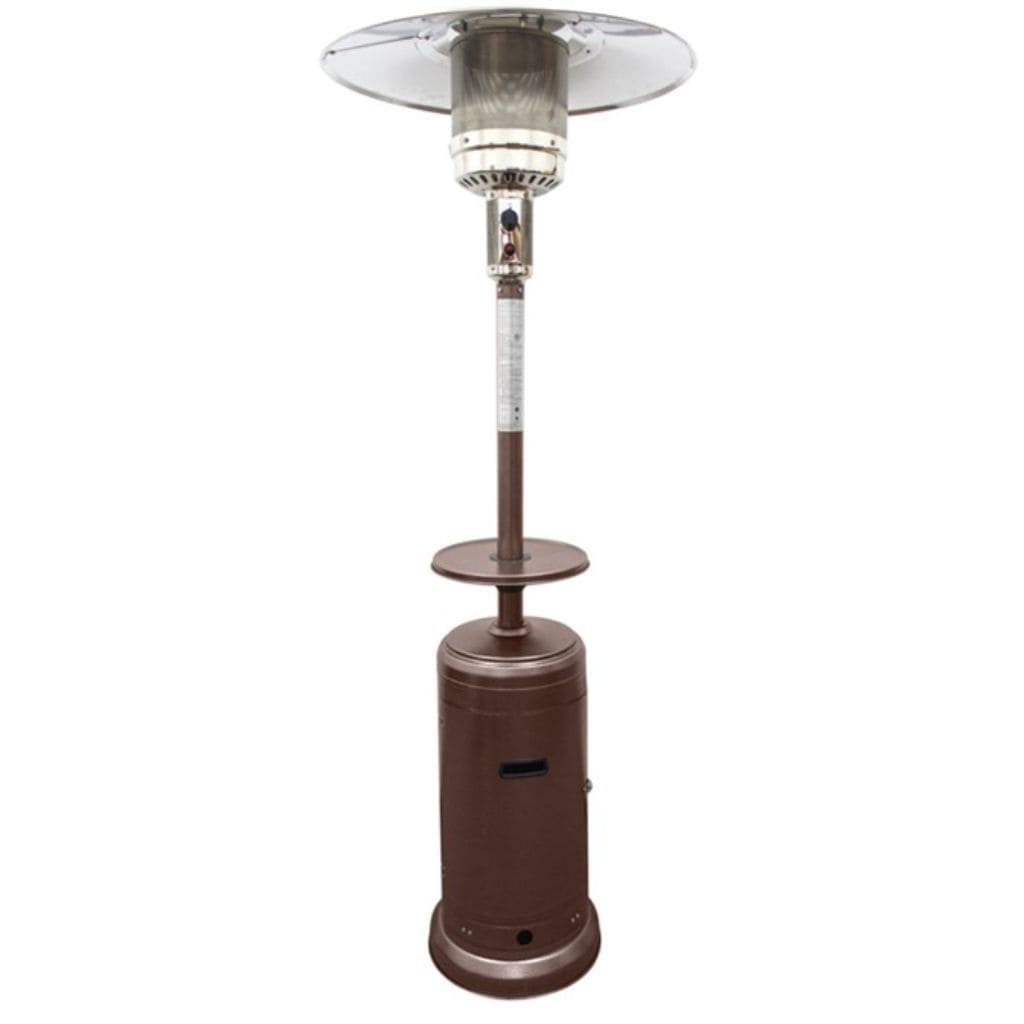 34" Tall Hammered Patio Heater with Table - 48000 BTU's - AZ Patio Heaters