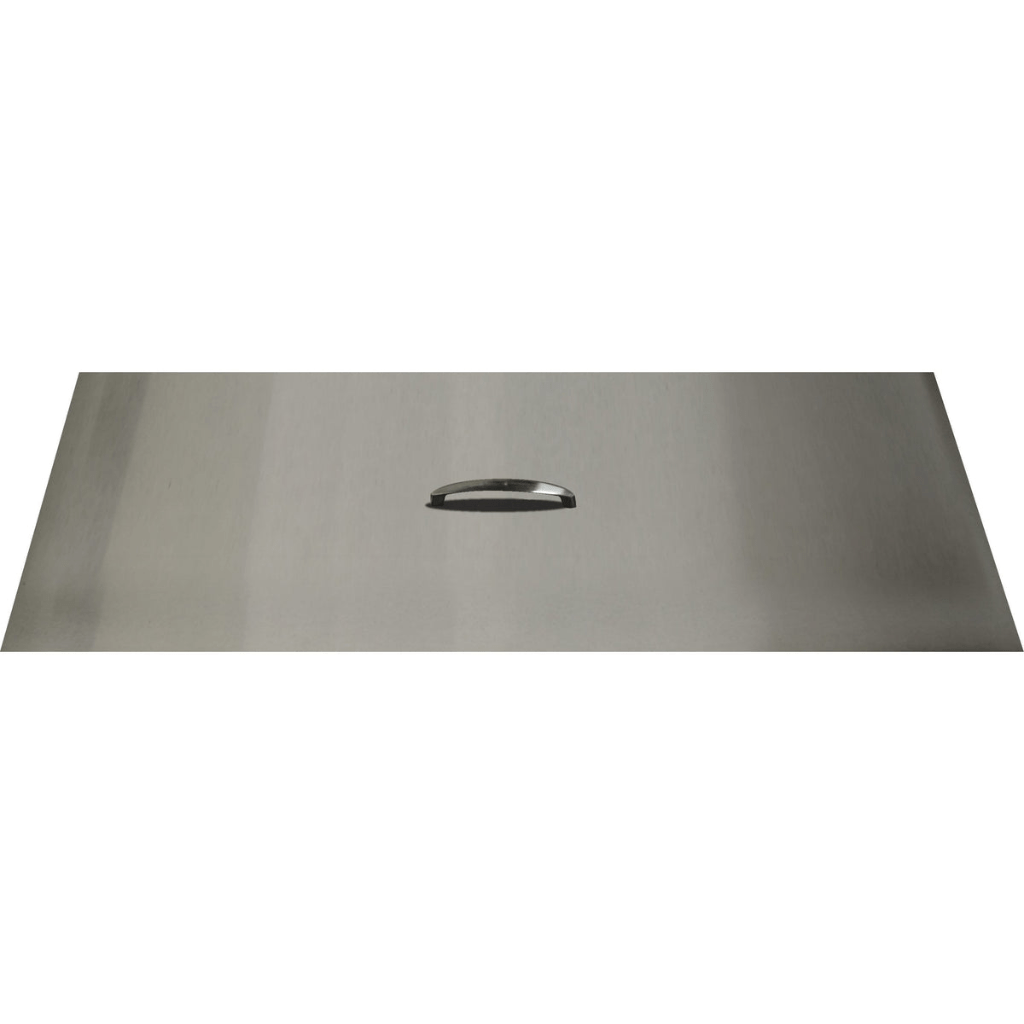 The Outdoor Plus - Stainless Steel Rectangular Burner Lid/Cover