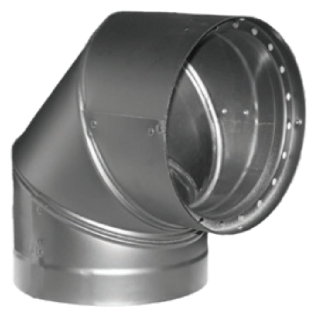 DuraVent - 90-Degree DVL Double-Wall Black Elbow