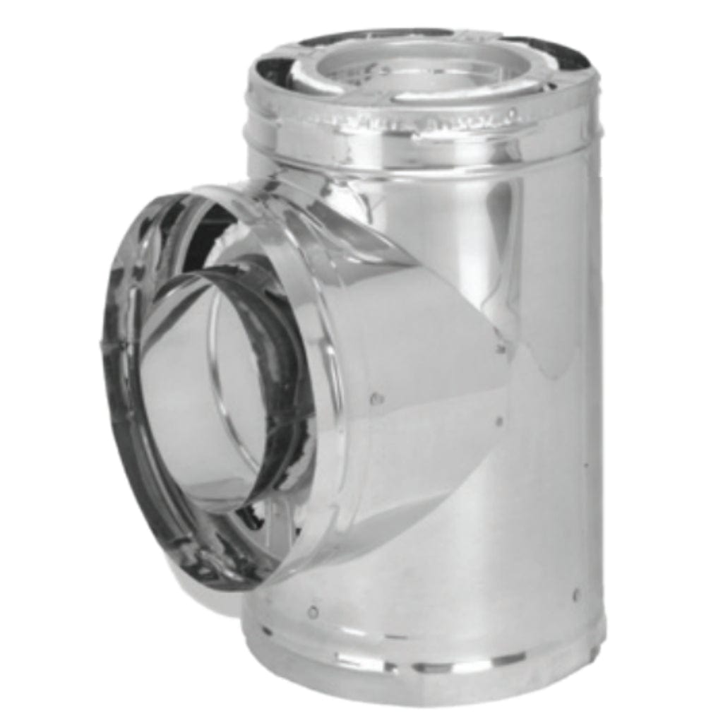 DuraVent - DuraPlus 6"-8" Diameter Stainless Steel Tee With Cap