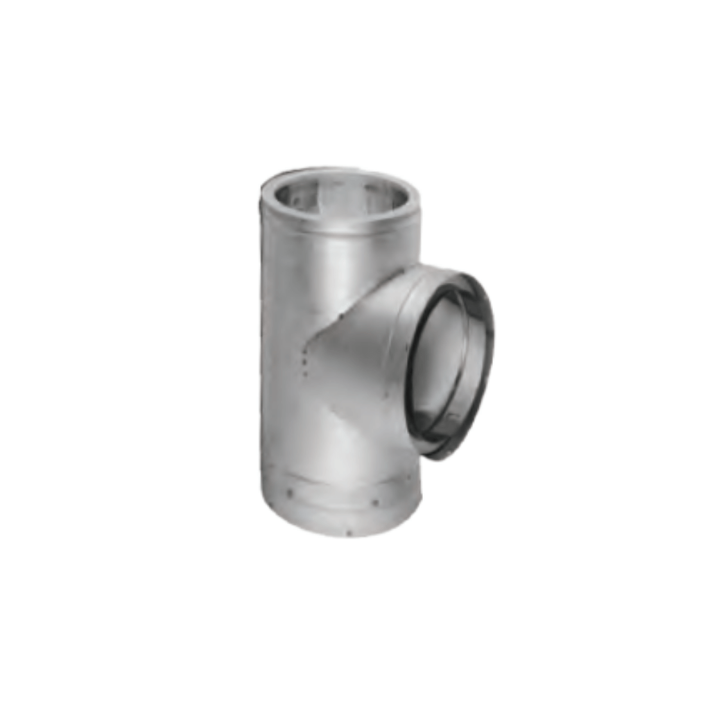 DuraVent - DuraTech 10" Diameter 10DT-T Galvalume Tee w/ Cap