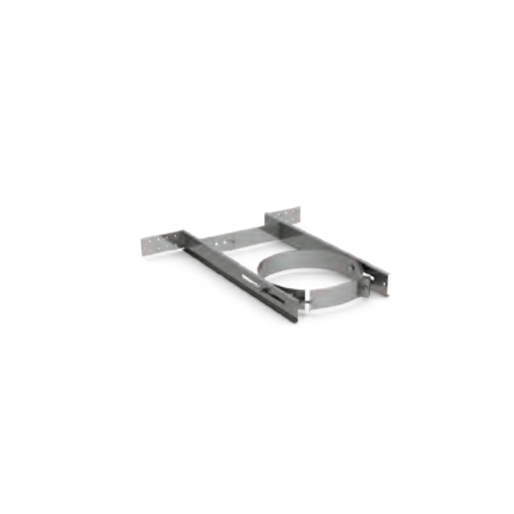 DuraVent - DuraTech 5" & 7" Diameter 5DT-AWSX-SS Stainless Steel Adjustable Extended Wall Strap