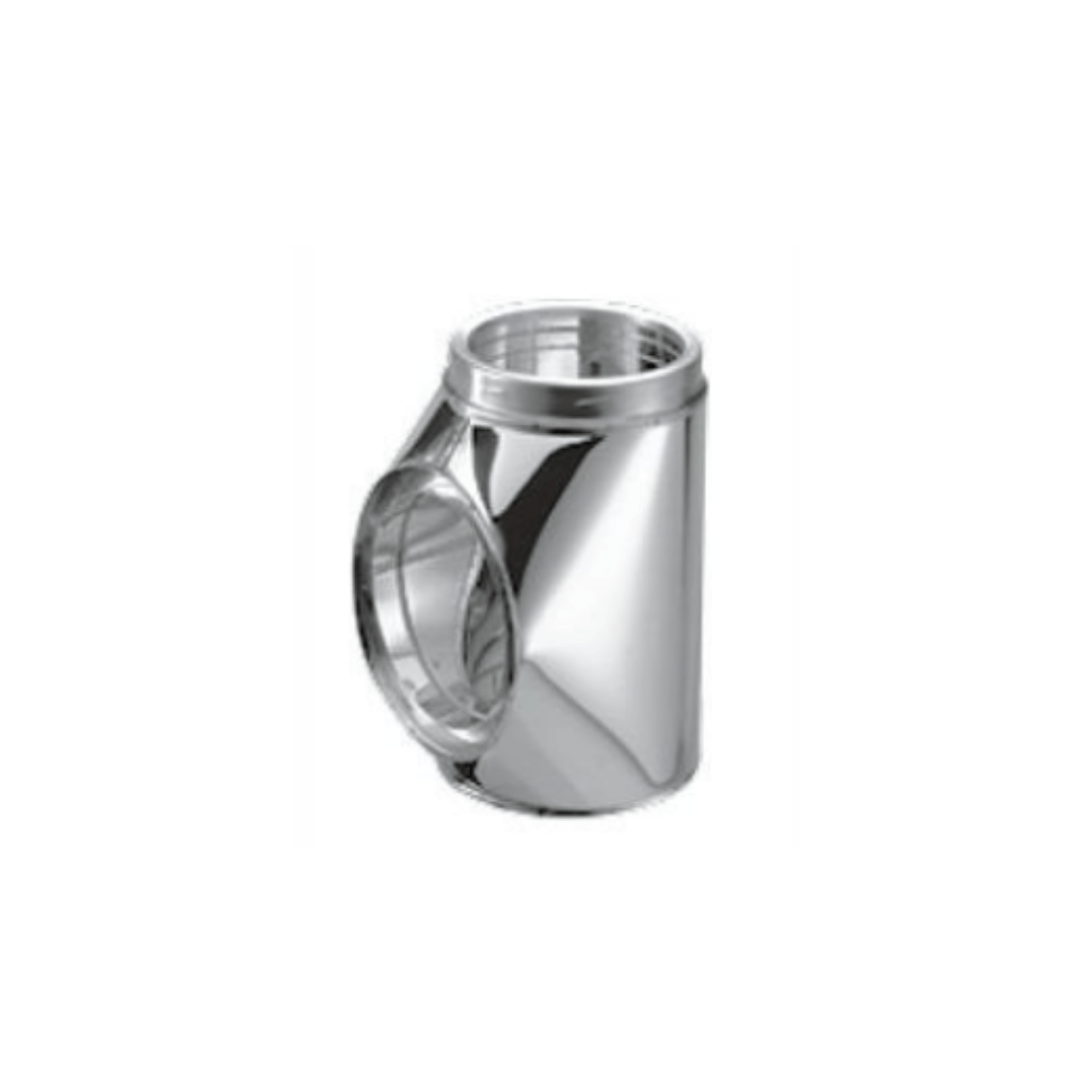 DuraVent - DuraTech 5" Diameter 5DT-T Galvalume Tee with Cap