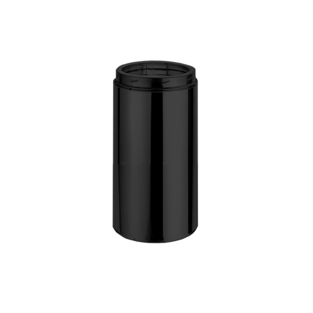 DuraVent - DuraTech 5" Diameter Black 12" Pipe Length 5DT-12B All Fuel Chimney Pipe