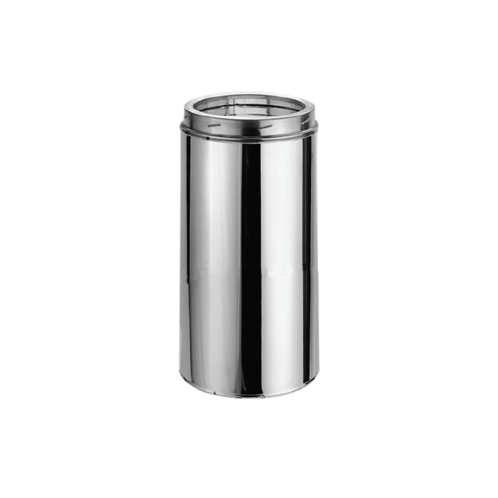DuraVent - DuraTech 5" Diameter Galvalume Steel 18" Pipe Length 5DT-18 All Fuel Chimney Pipe