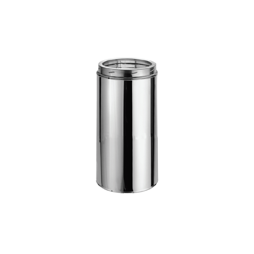 DuraVent - DuraTech 6" Diameter Galvalume Steel 18" Pipe Length 6DT-18 All Fuel Chimney Pipe