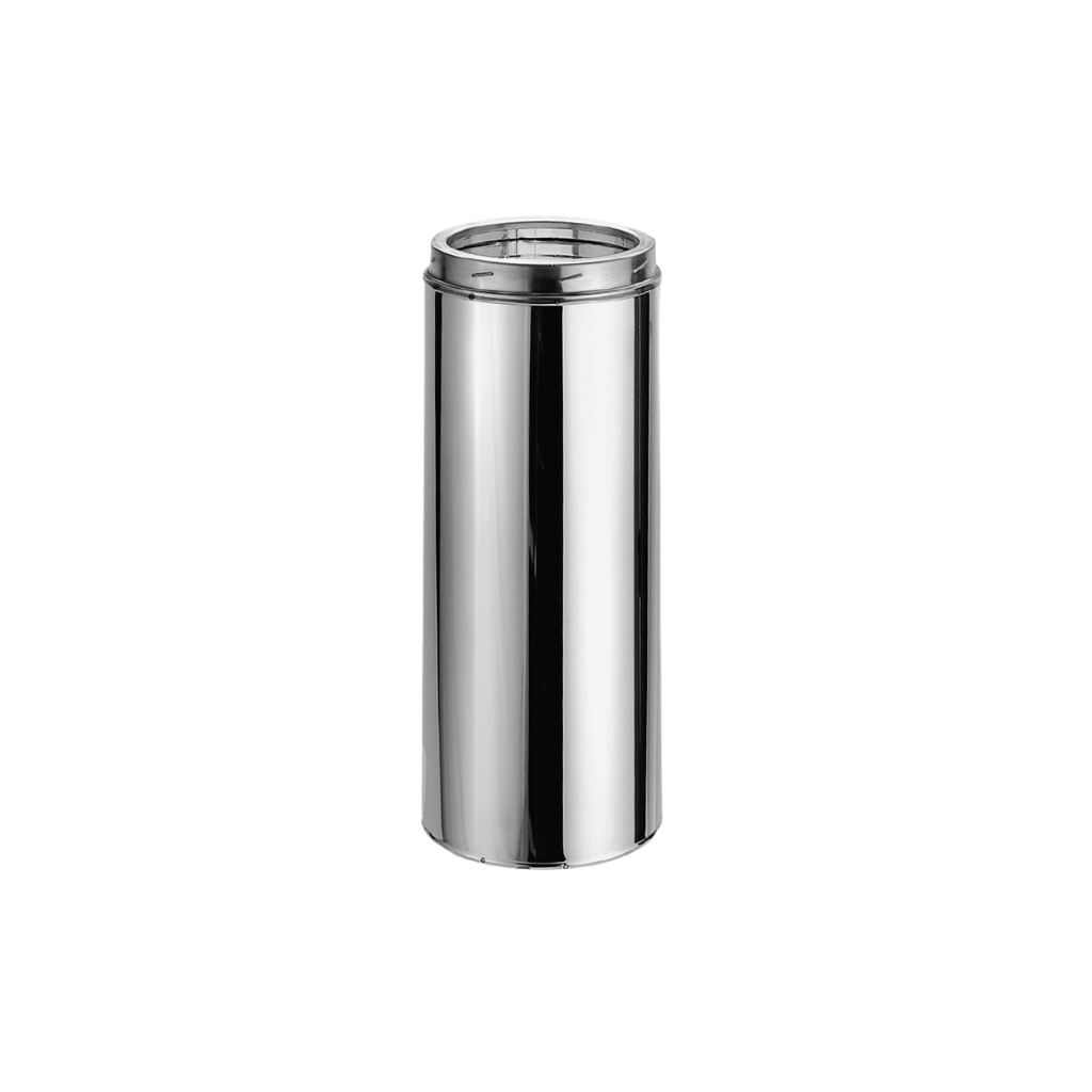 DuraVent - DuraTech 6" Diameter Galvalume Steel 60" Pipe Length 6DT-60CF All Fuel Chimney Pipe