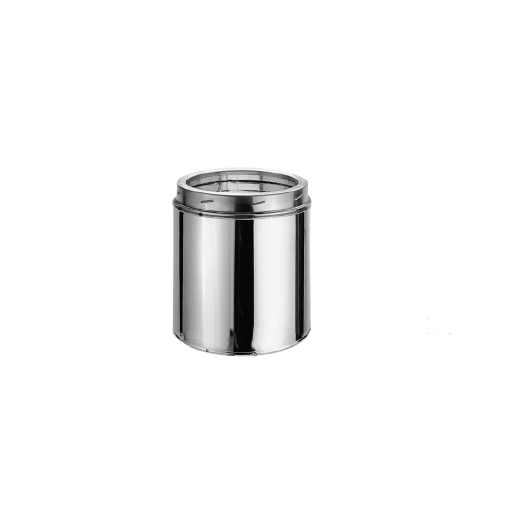 DuraVent - DuraTech 6" Diameter Galvalume Steel 9" Pipe Length 6DT-09 All Fuel Chimney Pipe