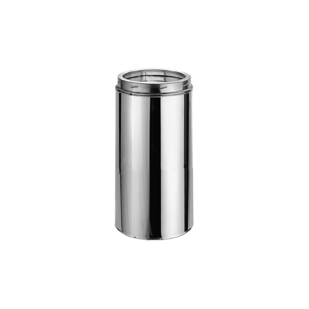 DuraVent - DuraTech 8" Diameter Galvalume Steel 12" Pipe Length 8DT-12 All Fuel Chimney Pipe