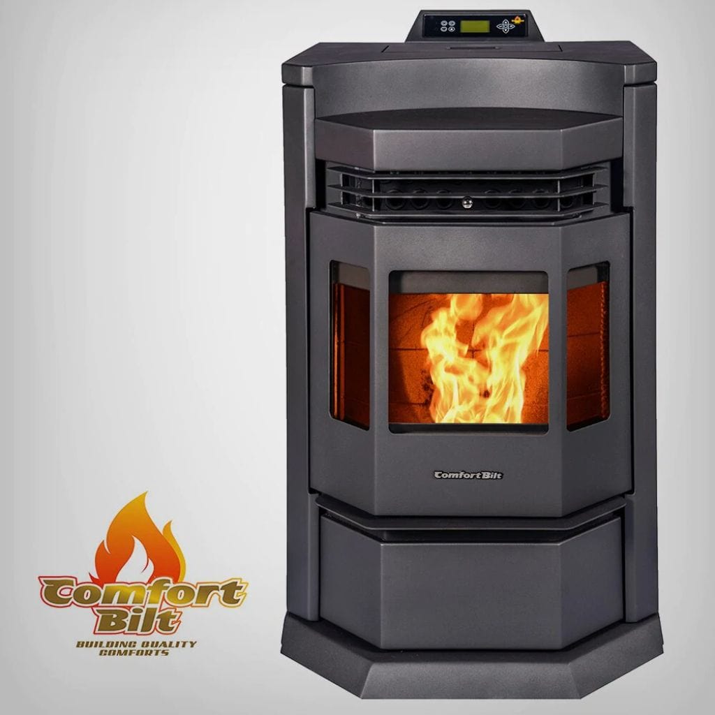 ComfortBilt HP22-N Freestanding 24 Inch Pellet Stove With Thermostat And Blower