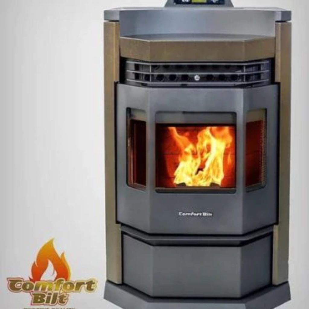 ComfortBilt HP22-N Freestanding 24 Inch Pellet Stove With Thermostat And Blower