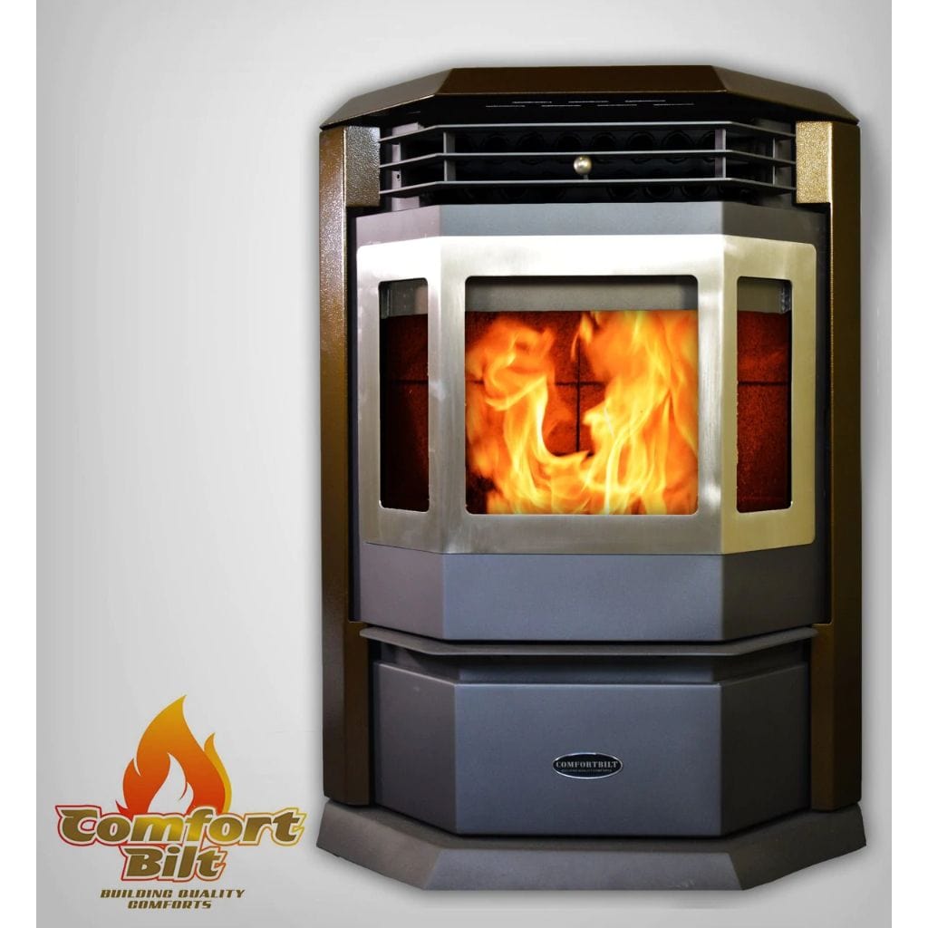Comfortbilt 24" Hp22 Freestanding Pellet Stove With Thermostat And Blower