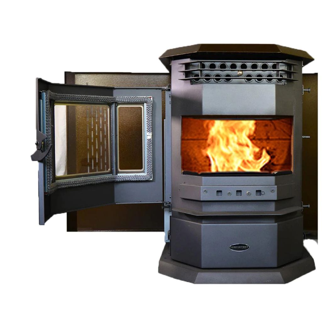 Comfortbilt 24" Hp22 Freestanding Pellet Stove With Thermostat And Blower