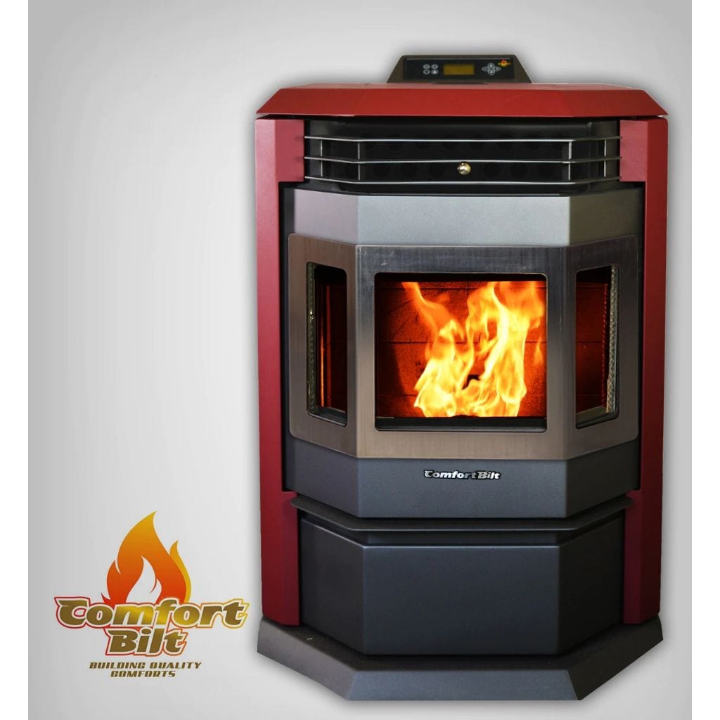 Comfortbilt 24" Hp22 Freestanding Pellet Stove With Thermostat And Blower