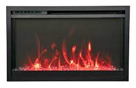 Amantii Traditional Extra slim 30 Inch Modern Smart Electric Fireplace