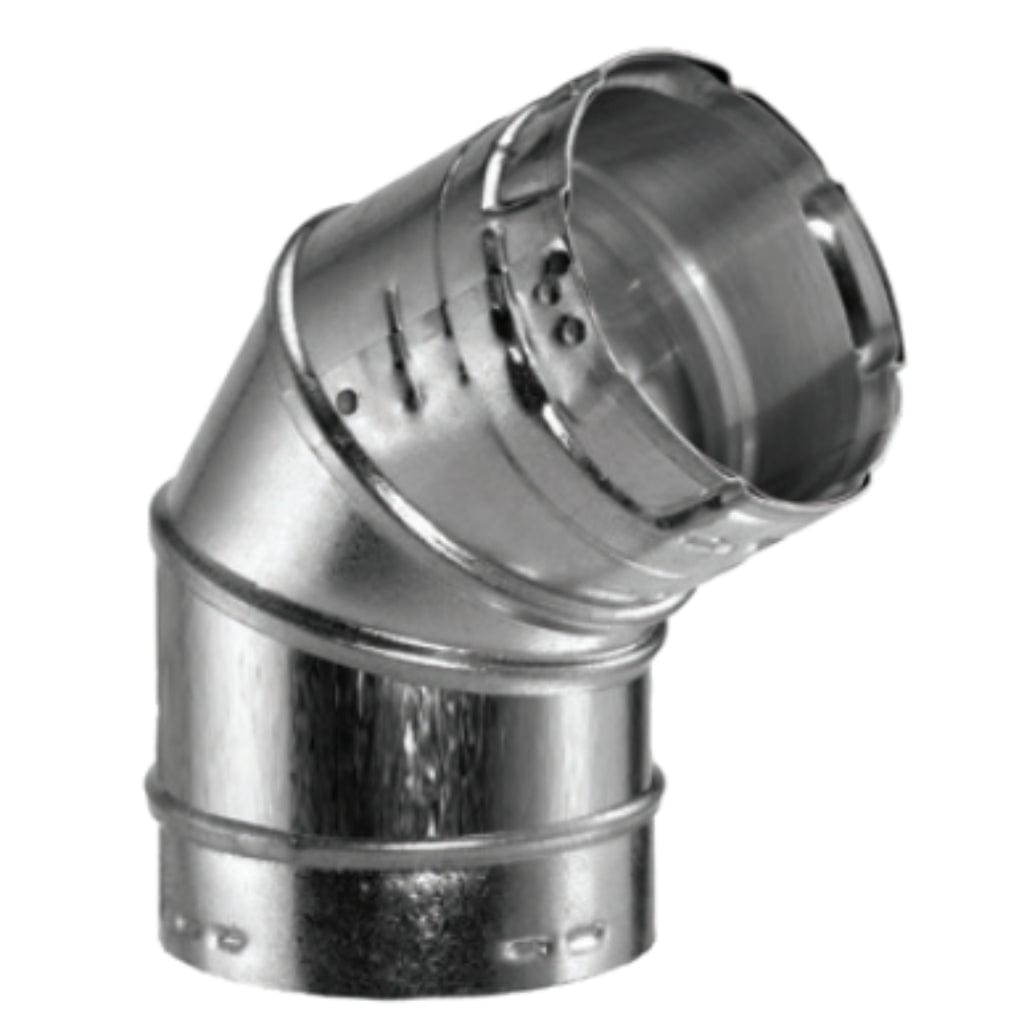 DuraVent - 45/60-Degree Adjustable Type B Gas Vent Elbow