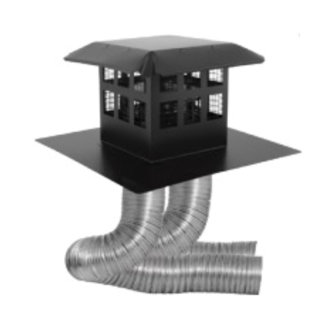 DuraVent - 46DVA-CL34P DirectVent Pro Co-Linear Kit With Flex