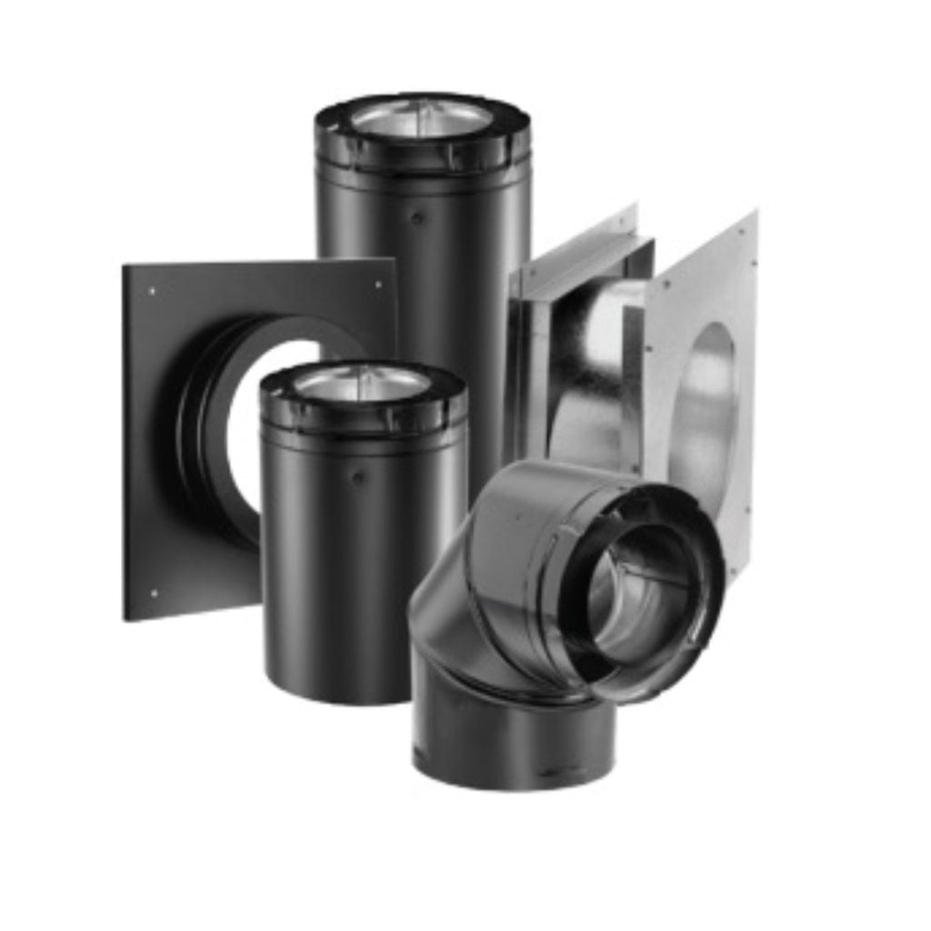 DuraVent - 4"x6.625" Diameter DirectVent Pro Horizontal Termination Kit C