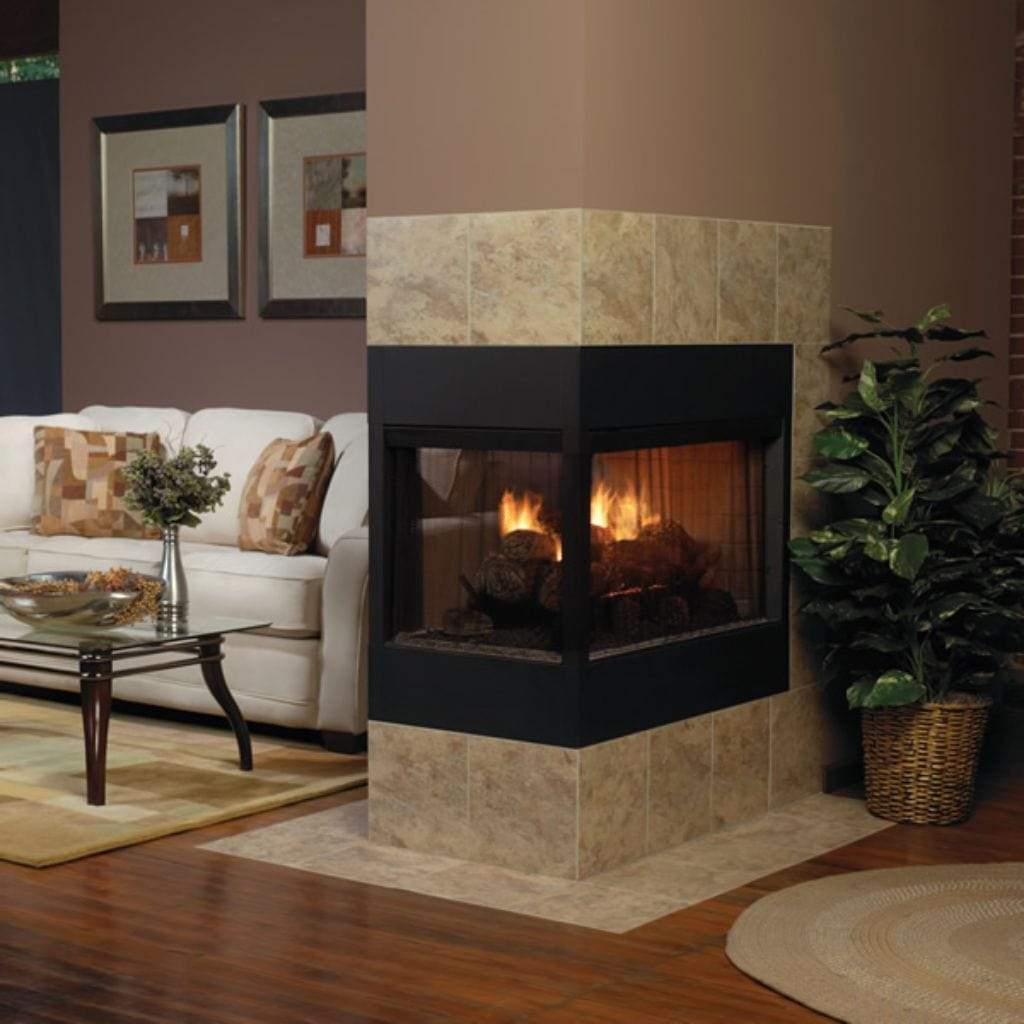 Empire | 24" Stone River Multi-Sided Ceramic Fiber Log Set