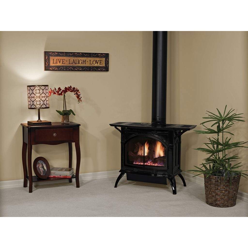 Empire Medium Spirit 28 Inch Cast Iron Direct Vent Gas Stove - 27000 BTU